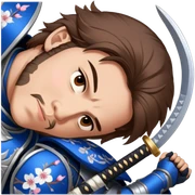 Samurai Warrior sticker