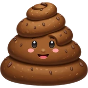 Poop sticker