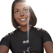 smiling girl with car outdoors sticker