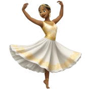 Classical dance dancer sticker