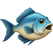 Fish eating fish sticker