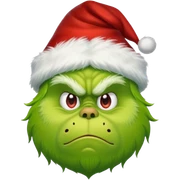 Grinch like sticker