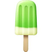 Light Green popsicle sticker