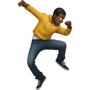 Guy krumping  sticker