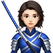Steadfast Samurai sticker