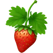 strawberry sticker