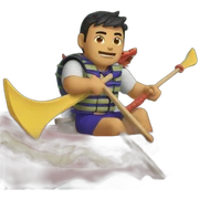 Dragon boat sticker