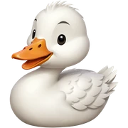 Laughing goose sticker