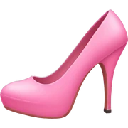 pink heels sticker
