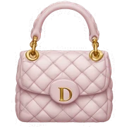 dior bag sticker