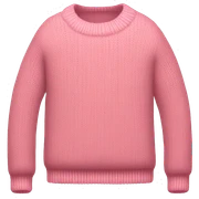 pink sweater sticker