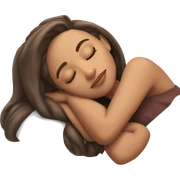 Ariana Grande sleeping sticker