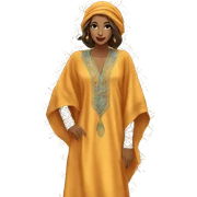 Moroccan Kaftan sticker