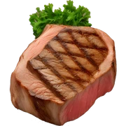 Steak sticker