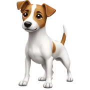 Jack russel full body sticker