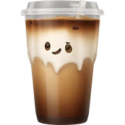 Ice coffee sticker