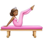 Pink Pilates princess sticker