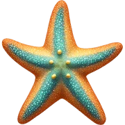 starfish sticker