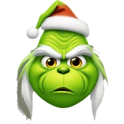 Grinch sticker