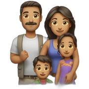 Hola familia sticker