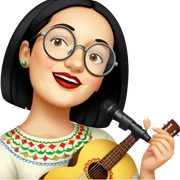 Vibrant Festival Singer sticker