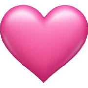 pink heart sticker
