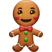 Gingerbread man  sticker