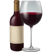 Red wine  sticker