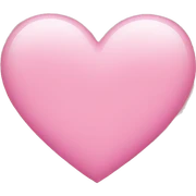 pink heart sticker