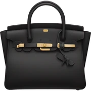 Black birkin sticker