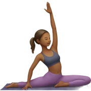 yoga girl sticker