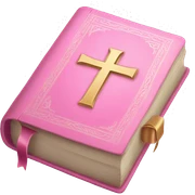 Pink Bible  sticker