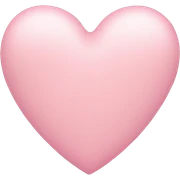 pastel pink heart sticker