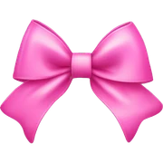 pink coquette bow sticker