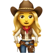 Cowgirl  sticker