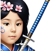 Samurai Warrior sticker