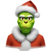 Grinch sticker