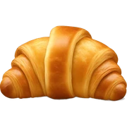 Croissant sticker