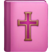 Bible pink sticker