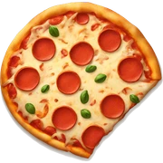 Pizza sticker