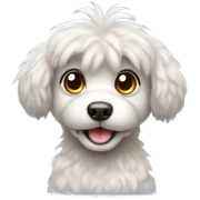 Cute dog sticker