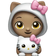 Cute hello kitty  sticker