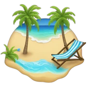 Beach sticker