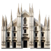 Duomo of Milano sticker
