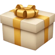 Gift box sticker