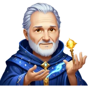 Cosmic Wizard sticker