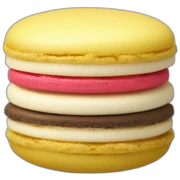 king Macaron sticker