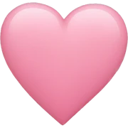 Pink heart sticker