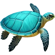 Sea turtle sticker