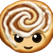 Cinnamon roll sticker